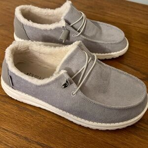 Women’s Hey Dude casual slip on  with Sherpa lining